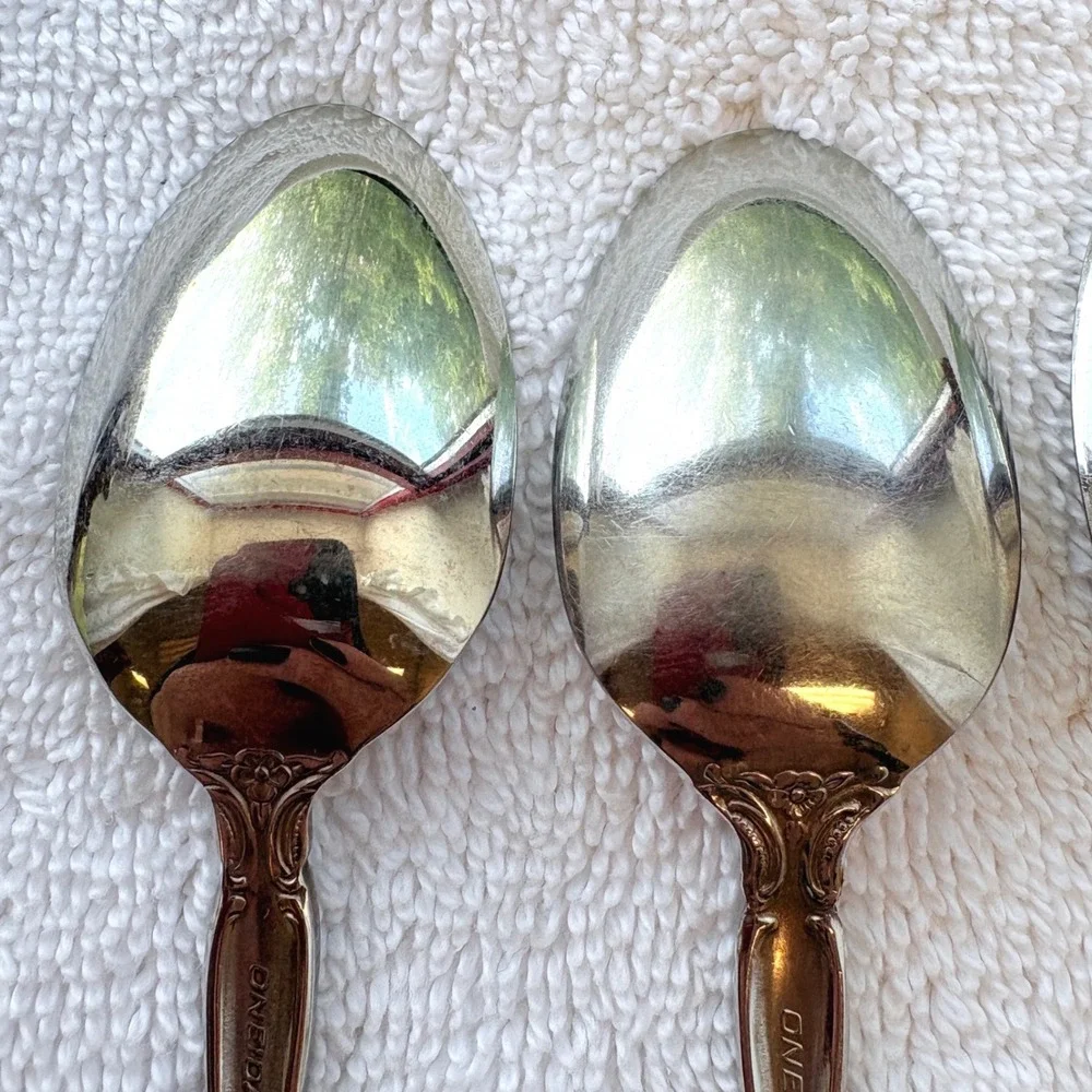 Oneida community teaspoons